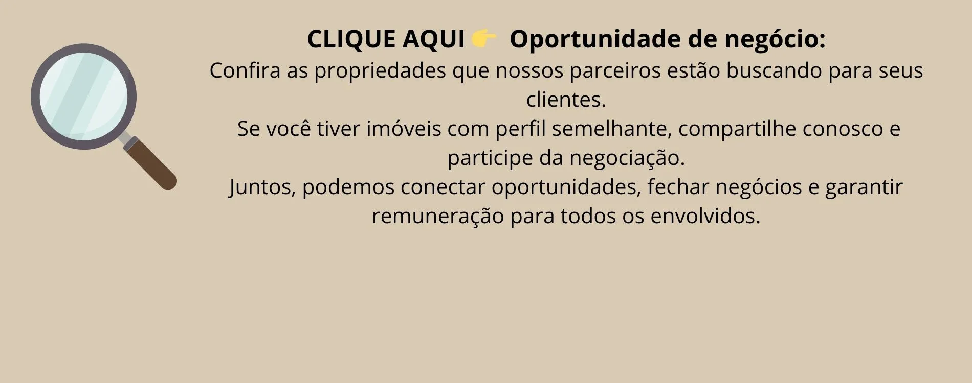 Propriedades em Busca para Parceiros