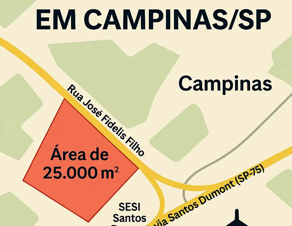 Área Industrial em Campinas - SP