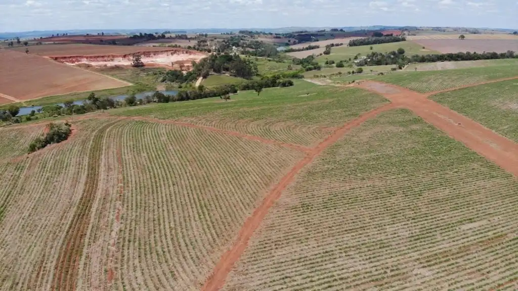 Vista aérea da Fazenda Tatuí em  